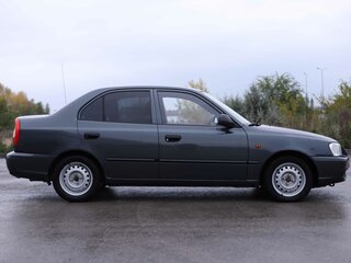 2009 Hyundai Accent ТагАЗ II, серый, 403168 рублей, вид 4