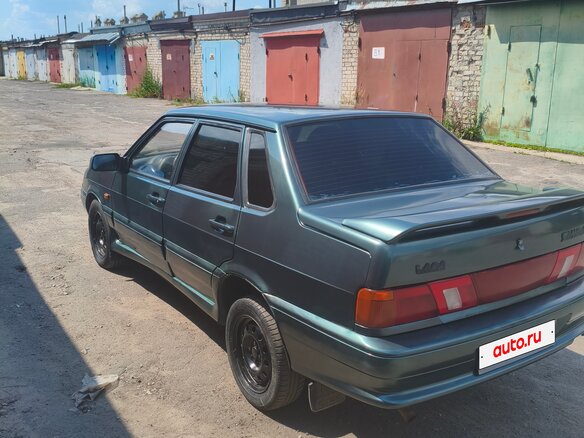 2006 Lada (ВАЗ) 2115, зелёный, 170000 рублей - вид 8