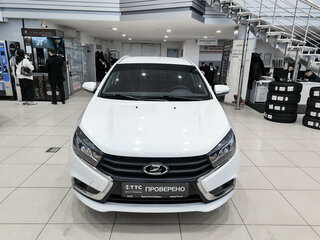 2019 Lada (ВАЗ) Vesta SW I, белый, 1050000 рублей, вид 2