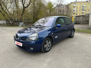 2003 Renault Clio RS II Рестайлинг, синий, 920000 рублей, вид 1