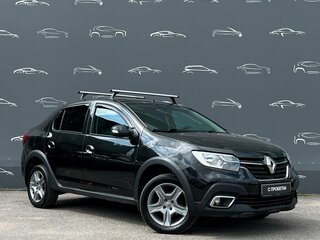 2021 Renault Logan Stepway II Рестайлинг, чёрный, 1268600 рублей, вид 3