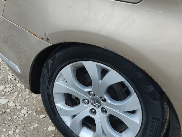 2008 Citroen C5 II, золотистый - вид 24