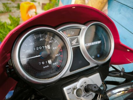 2014 Honda CB 125, красный, 160000 рублей, вид 5