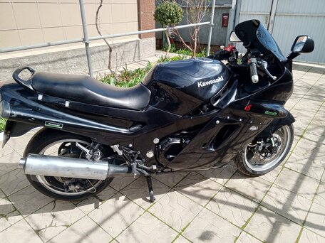 1992 Kawasaki ZZR 1100, чёрный, 305000 рублей, вид 5