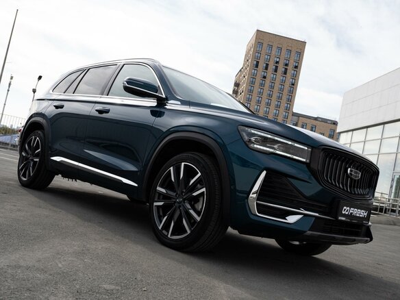 2023 Geely Monjaro I, зелёный - вид 5