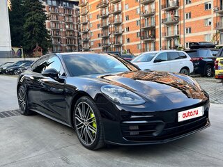 2021 Porsche Panamera 4 E-Hybrid II Рестайлинг, чёрный, 10600000 рублей, вид 2