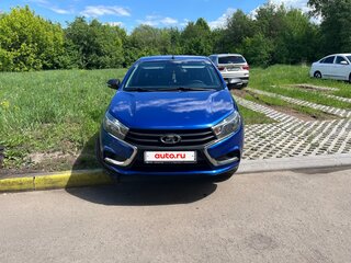 2021 Lada (ВАЗ) Vesta I, синий, 850000 рублей, вид 2