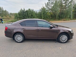 2014 Skoda Octavia III (A7), коричневый, 820000 рублей, вид 3