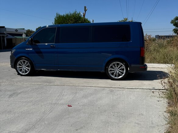 2019 Volkswagen Transporter Long T6, синий, 3350000 рублей - вид 14