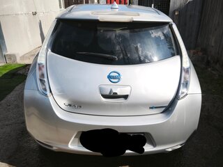 2012 Nissan Leaf I (ZE0/AZE0), серебристый, 582000 рублей, вид 4