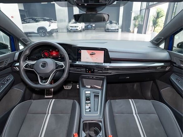 2022 Volkswagen Golf VIII, синий - вид 15