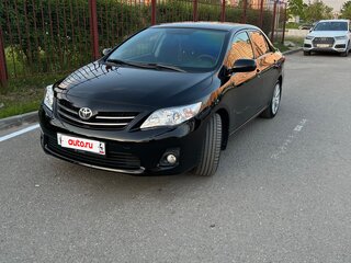 2011 Toyota Corolla X (E140, E150) Рестайлинг, чёрный, 1550000 рублей, вид 2
