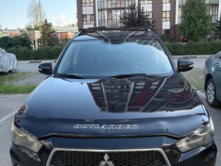 2011 Mitsubishi Outlander II Рестайлинг, чёрный, 1000050 рублей, вид 1