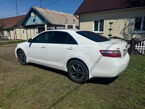 2009 Toyota Camry VI (XV40) Рестайлинг, белый, 1150000 рублей - вид 8