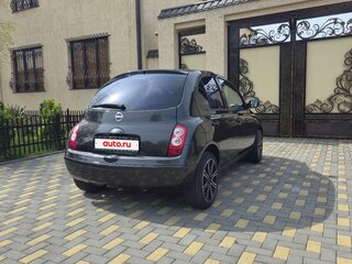 2006 Nissan Micra III (K12), чёрный, 440000 рублей, вид 3