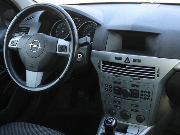 2012 Opel Astra H Рестайлинг, чёрный - вид 12