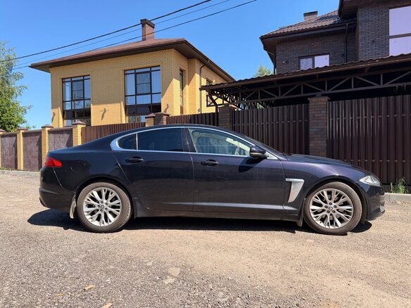 2012 Jaguar XF I Рестайлинг, чёрный, 1490000 рублей - вид 2