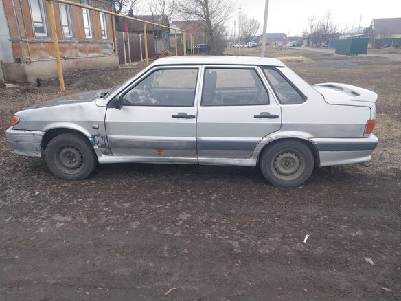 2004 Lada (ВАЗ) 2115, белый, 75000 рублей - вид 6
