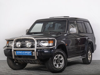 1997 Mitsubishi Pajero II Рестайлинг, синий, 799000 рублей, вид 2