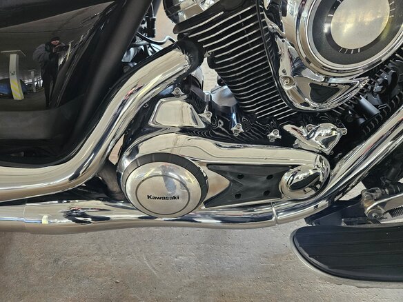 2014 Kawasaki VN1700 Vulcan, чёрный, 705000 рублей - вид 17