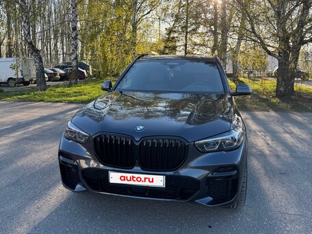 2021 BMW X5 40d IV (G05/G18), серый, 7900000 рублей, вид 1
