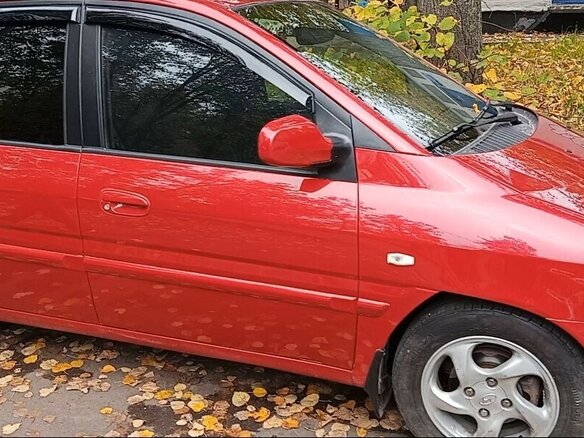 2004 Hyundai Matrix I, красный - вид 4