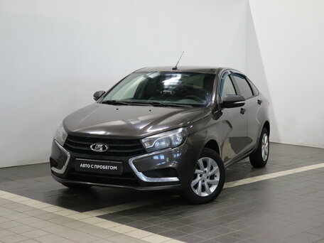 2016 Lada (ВАЗ) Vesta I, коричневый, 627000 рублей, вид 1