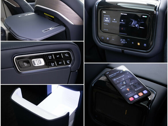 2025 Zeekr 9X 55 kWh, чёрный, 10910000 рублей - вид 14