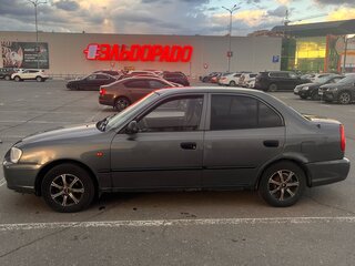 2005 Hyundai Accent ТагАЗ II, серый, 280000 рублей, вид 3