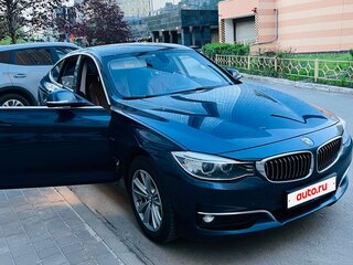 2014 BMW 3 серии Gran Turismo 320d xDrive VI (F3x), синий, 1650000 рублей, вид 3