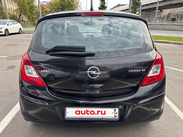 2008 Opel Corsa D, чёрный, 495000 рублей - вид 4