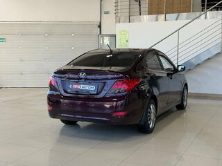 2011 Hyundai Solaris I, фиолетовый, 609900 рублей, вид 4
