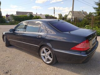 2003 Mercedes-Benz S-Класс 500 Long IV (W220) Рестайлинг, зелёный, 635000 рублей, вид 5
