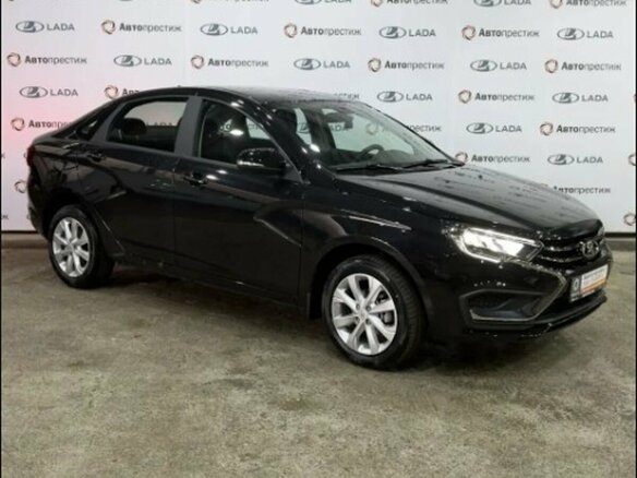 2026 Lada (ВАЗ) Vesta I Рестайлинг (NG), чёрный, 1855000 рублей - вид 1
