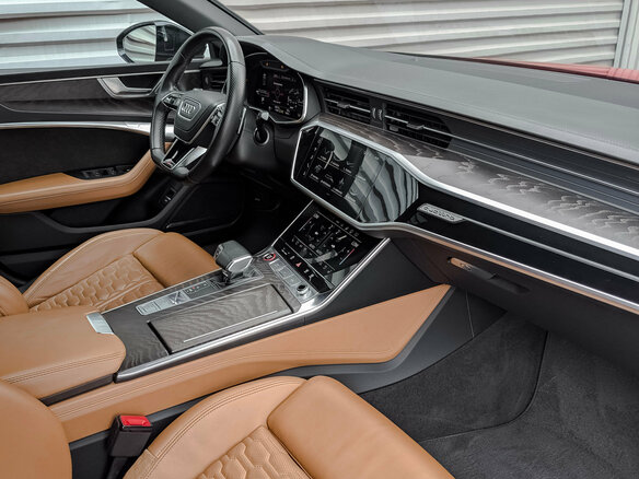 2021 Audi RS 7 II (4K), красный, 14650000 рублей - вид 13