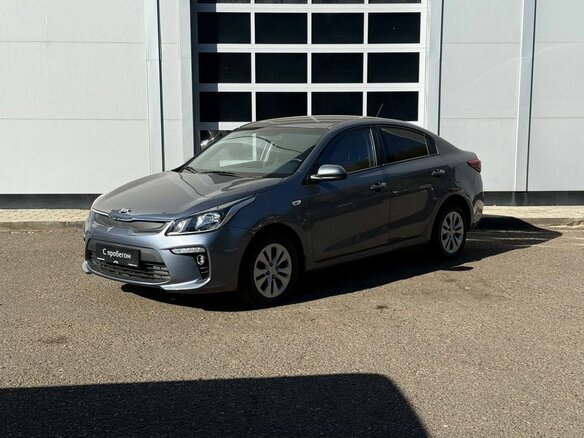 2019 Kia Rio IV, серый, 1249000 рублей