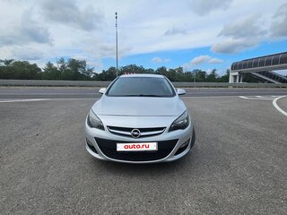 2015 Opel Astra J Рестайлинг, серебристый, 815000 рублей, вид 2