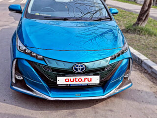 2017 Toyota Prius PHV ZVW52 IV (XW50), голубой, 2100000 рублей, вид 2