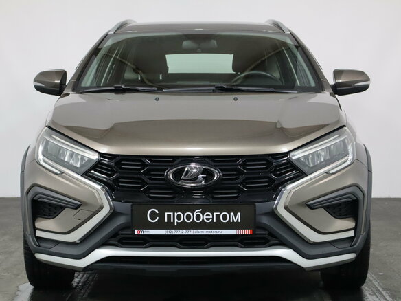 2024 Lada (ВАЗ) Vesta SW Cross I Рестайлинг (NG), коричневый - вид 1
