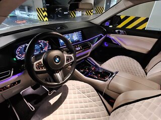 2020 BMW X6 M50i III (G06), белый, 9500000 рублей, вид 5