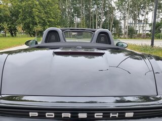 2017 Porsche Boxster S IV 718 (982), чёрный, 4343390 рублей, вид 4
