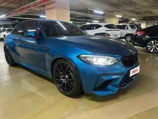 2020 BMW M2 Competition F87 Рестайлинг, синий, 8500000 рублей, вид 3