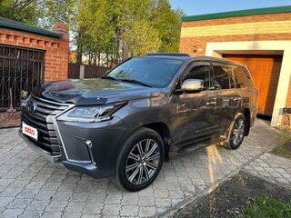 2015 Lexus LX 570 III Рестайлинг 2, серый, 10500000 рублей, вид 2