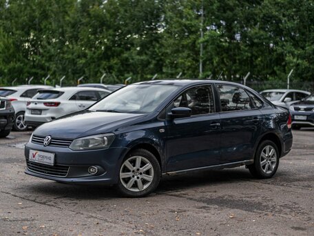 2013 Volkswagen Polo V, синий, 495000 рублей, вид 1