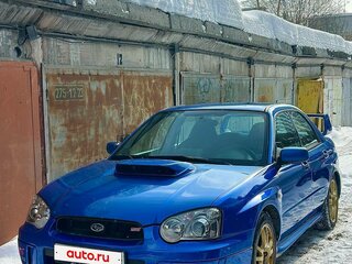 2003 Subaru Impreza WRX II Рестайлинг 1, синий, 1300000 рублей, вид 1