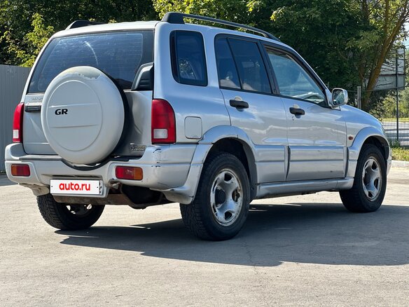 2003 Suzuki Grand Vitara I Рестайлинг, серебристый - вид 23