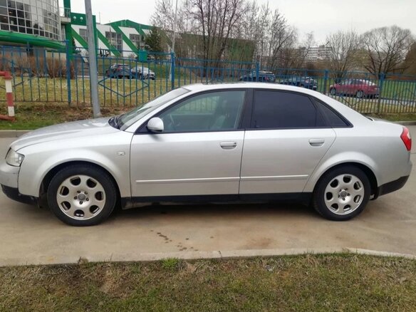 2002 Audi A4 II (B6), серебристый, 460000 рублей - вид 8
