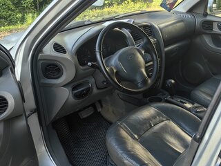 2003 Hyundai Santa Fe I, серебристый, 500000 рублей, вид 5