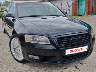 2006 Audi A8 II (D3) Рестайлинг, синий, 1450000 рублей, вид 1