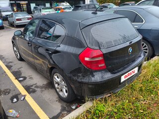 2008 BMW 1 серии 116i I (E81/E82/E87/E88) Рестайлинг, чёрный, 650000 рублей, вид 4